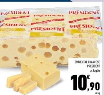 Conad Prèsident emmental francese offerta