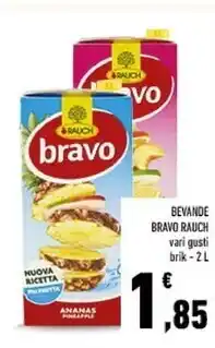 Conad Rauch bevande bravo offerta