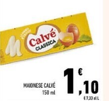Conad Calvè maionese offerta