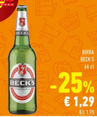 Conad BIRRA BECK'S 66 cl offerta