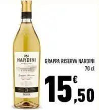 Nardini grappa riserva