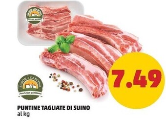PENNY Sapor di cascina puntine tagliate di suino offerta