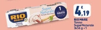 Conad Rio mare tonno supernaturale offerta