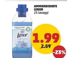PENNY Lenor ammorbidente offerta