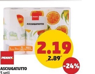 PENNY Penny asciugatutto offerta