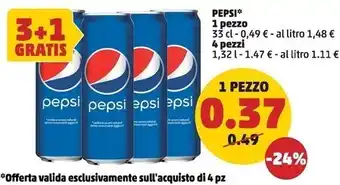 PENNY Pepsi pepsi offerta