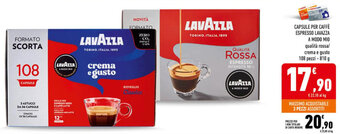 Conad CAPSULE PER CAFFÈ ESPRESSO LAVAZZA A MODO MIO 810 g offerta