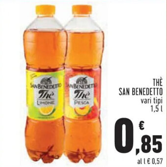Conad The SAN BENEDETTO vari tipi 1,5 l offerta