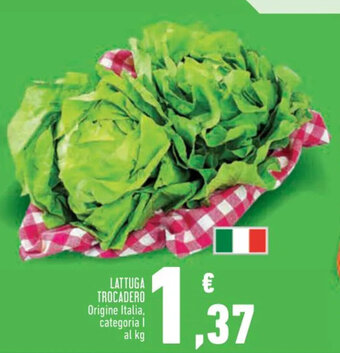 Conad LATTUGA TROCADERO Origine Italia offerta