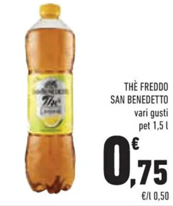 Conad THE FREDDO SAN BENEDETTO vari gusti pet 1,5 l offerta