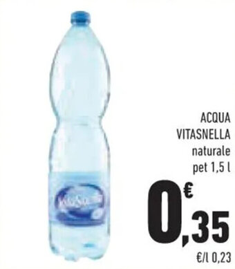 Conad ACQUA VITASNELLA naturale pet 1,5 l offerta