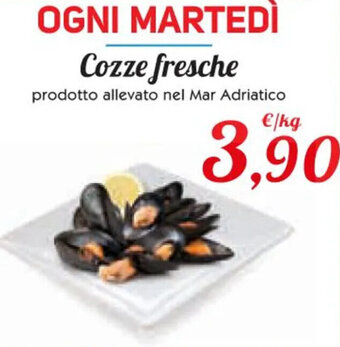 Conad Cozze fresche offerta