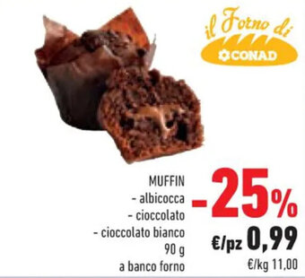 Conad MUFFIN 90 g offerta
