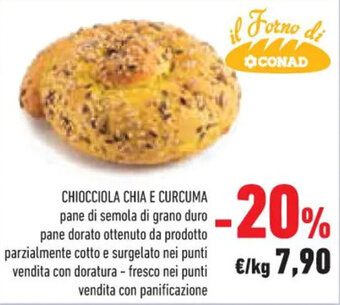 Conad CHIOCCIOLA CHIA E CURCUMA offerta