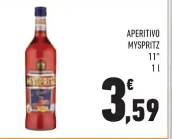 Conad APERITIVO MYSPRITZ 1 L offerta