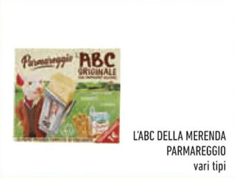 Conad L'ABC DELLA MERENDA PARMAREGGIO vari tipi offerta