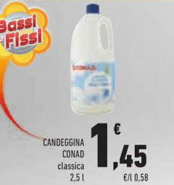 Conad CANDEGGINA CONAD classica 2,5 L offerta