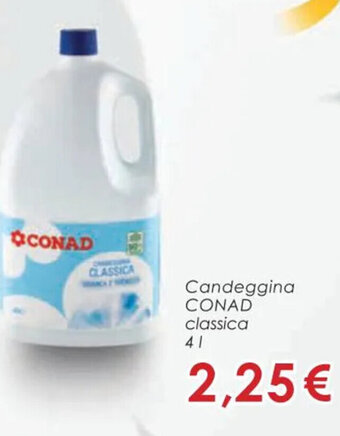 Conad Candeggina CONAD classica 4 l offerta