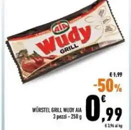Conad City Aia wurstel grill wudy offerta