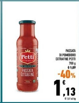 Petti passata di pomodoro extrafine
