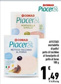 Conad City Conad affettati offerta