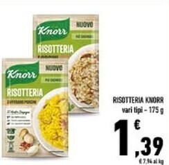 Conad City Knorr risotteria offerta