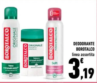 Conad DEODORANTE BOROTALCO linea assortita offerta