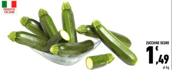 Conad ZUCCHINE SCURE offerta