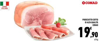 Conad PROSCIUTTO COTTO DI ALTA QUALITÀ CONAD offerta