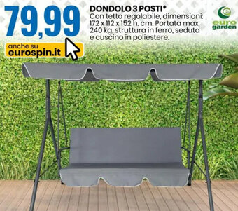 Eurospin DONDOLO 3 POSTI* offerta