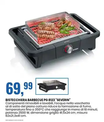 Eurospin BISTECCHIERA BARBECUE PG 8123 "SEVERIN" offerta