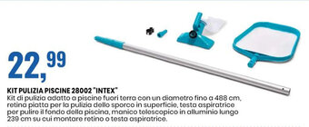KIT PULIZIA PISCINE 28002 "INTEX"