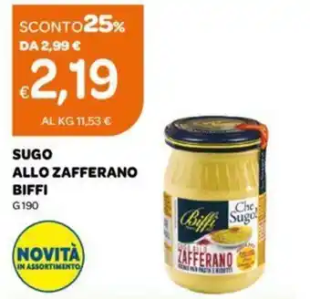 Ekom SUGO ALLO ZAFFERANO BIFFI G 190 offerta