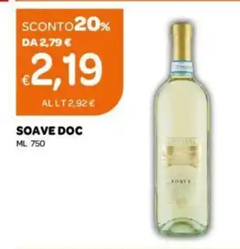 Ekom SOAVE DOC ML 750 offerta