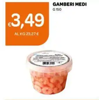 Ekom GAMBERI MEDI G 150 offerta