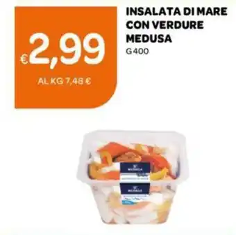Ekom INSALATA DI MARE CON VERDURE MEDUSA GAL KG 7,48 € 400 offerta