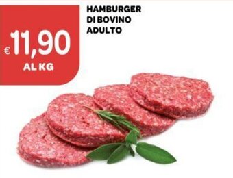 Ekom HAMBURGER DI BOVINO ADULTO offerta