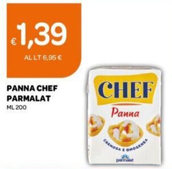Ekom PANNA CHEF PARMALAT ML 200 offerta