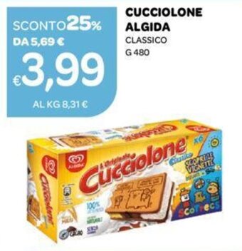 Ekom CUCCIOLONE ALGIDA CLASSICO G 480 offerta