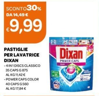 Ekom PASTIGLIE PER LAVATRICE DIXAN offerta