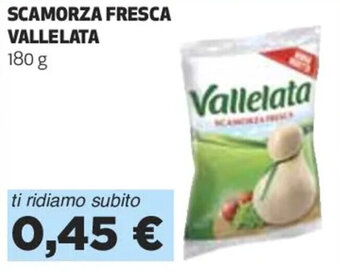 Coop SCAMORZA FRESCA VALLELATA 180 g offerta
