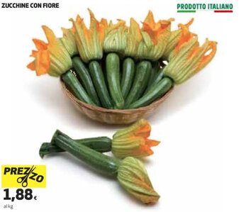 Coop ZUCCHINE CON FIORE offerta