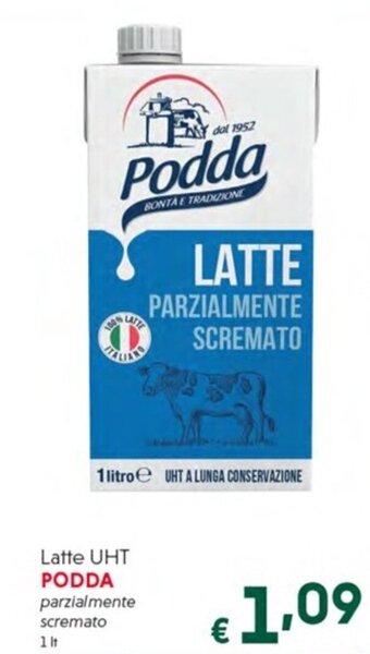 DiMeglio Latte UHT PODDA parzialmente scremato 1 lt offerta