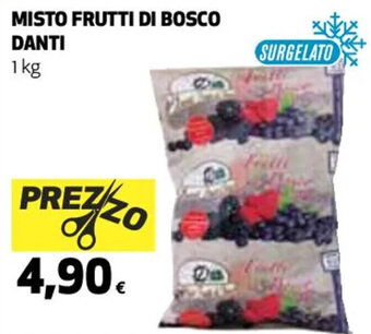 Coop MISTO FRUTTI DI BOSCO DANTI 1 kg offerta