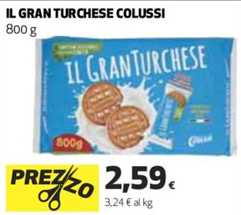 Coop IL GRAN TURCHESE COLUSSI 800 g offerta