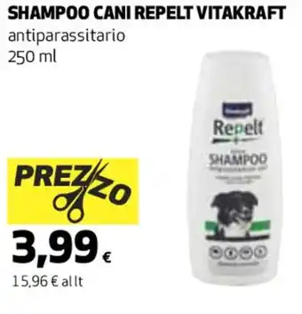 Coop SHAMPOO CANI REPELT VITAKRAFT 250 ml offerta