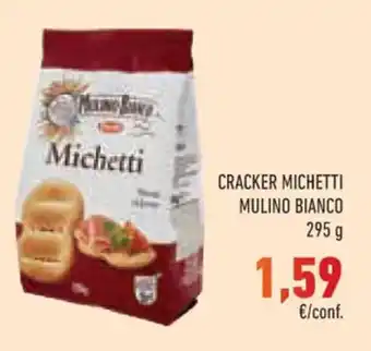 Conad Superstore CRACKER MICHETTI MULINO BIANCO 295 g offerta
