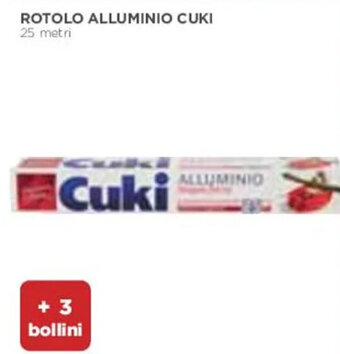 Coop ROTOLO ALLUMINIO CUKI 25 metri offerta