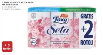 Coop CARTA IGIENICA FOXY SETA MAXI ROTOLO offerta