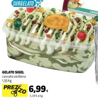 Coop GELATO SIGEL 1,35 kg offerta